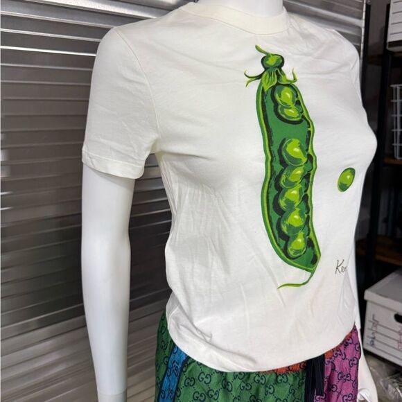 Gucci x Ken Scott NWT Pea Print T Shirt XS - Picture 3 of 13